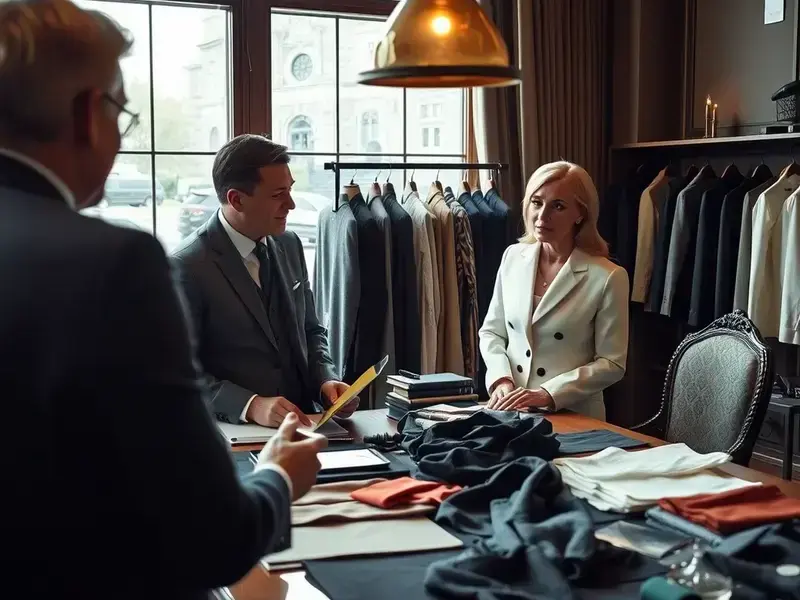 ゾウガイプカスタムアトリエでのお客様とのヒアリングの様子